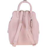 Ashwood Leather & Harris Tweed® Cloth Multi-Pocket Backpack Baby-pink/Pink: TW-66-15-BP