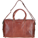 Large Leather Weekend Holdall Bridge: TL-009