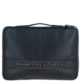 Leather Organizer with Laptop Compartment Black: 64546