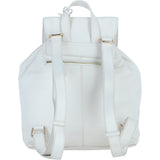 Ashwood Genuine Leather Compact Backpack White: Y-57