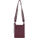 Ashwood Leather Exquisite Crossbody Bag Wine: X-33