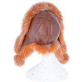 Toscana Pom Pom Sheepskin Trapper Hat Tan: 103 F