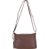 Ashwood Leather Crossbody Bag Cognac: Bristol