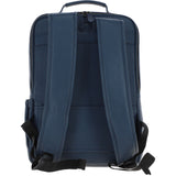 Gabicci Leather Backpack with Striped Front Detail Navy: GB-64954