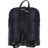 Exquisite Ashwood Leather & Harris Tweed® Cloth Backpack Black/Watch: TW-25-03-BW