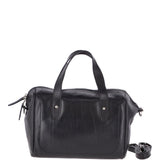 The Bridge Medium Italian Leather Barrel Bag Iron Blue  - 44253 01 09 NH