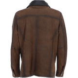 Mens Trapper Jacket Brown 27: classic