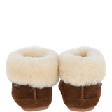 Sheepskin Slippers Chestnut: LADIES BOOTYS