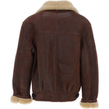 Sheepskin Flying Jacket Antique Beige: KE-184