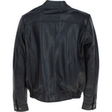 Ashwood Men's Genuine Leather Bomber Jacket Black: AW-2255