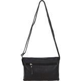 Elegant Ashwood Leather Crossbody Bag Brown: M-82