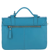 Stylish Ashwood Leather Large Satchel Bag Turquise: Y-63