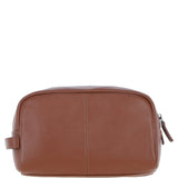 Brampton Leather Washbag Tan: 64407