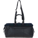 Ashwood Leather & Harris Tweed® Cloth Doctor Holdall Black/Watch: TW-42-03-BW