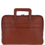 Ashwood Leather Mens Laptop Handle Bag Tan: PL-45