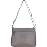 Ashwood Ladies Leather Shoulder Bag Taupe: AJ3