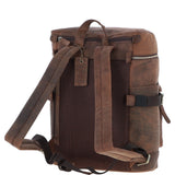 Ashwood Classic Leather Laptop Rucksack Brown: Q-45