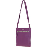 Ashwood Leather Crossbody Bag - Raspberry: 63014/cb3