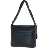 Brampton Leather Men's Emissary Messenger Bag Black: 64403