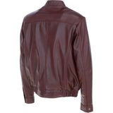 Ashwood Men's Genuine Leather Bomber Jacket Oxblood: AW-2255