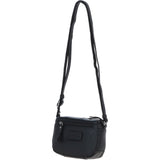 Ashwood Leather Smart Women's Buckle Crossbody Bag Black: S-31