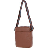 Brampton Leather Men's Crossbody Bag Tan: 64405