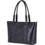 Vegetable Tanned Leather Bag Navy : V-23