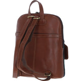 Exquisite Ashwood Leather & Harris Tweed® Cloth Backpack Tan/Watch: TW-25-04-TW