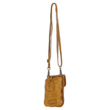 Ashwood Leather Crossbody Smart Phone Bag Yellow: D-99