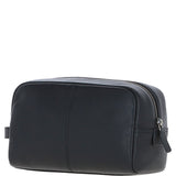 Gabicci Leather Washbag Black: GB-64959
