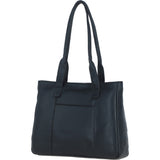 Sleek & Spacious Shoulder Bag Black: London