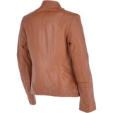 Leather Jacket Tan/nap: NIBI 2