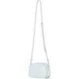 Ashwood Leather Compact Crossbody Bag with Adjustable Strap White: Y-53