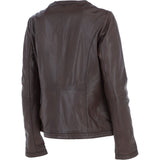Leather Jacket Mid Brown: AWL-672