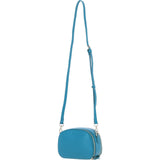 Ashwood Leather Compact Crossbody Bag with Adjustable Strap Turquoise: Y-53