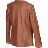 Ladies Ashwood Leather Casual Jacket Tan: AWL-881