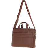 Gabicci Leather Messenger Bag Tan: GB-64962