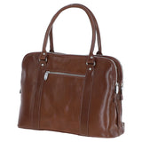 Large Leather Handbag Bridge/vt : Gina