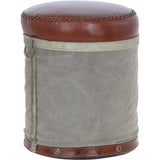 Ashwood Leather Saint-Emilion Stool Multi: KI-006