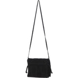Ashwood Leather Crosbody Bag Black/suede: LB-6271