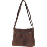 Vintage Ashwood Leather Handbag Mud/brown: Bewdley