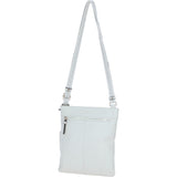 Ashwood Leather Crossbody Bag - White: 63014/cb3