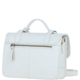 Stylish Ashwood Leather Large Satchel Bag White: Y-63