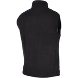 Men's Leather Sheepskin Gilet Black: KE YELEK 1