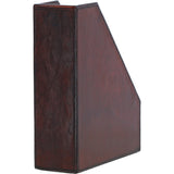 Premium Ashwood Leather Handcrafted Book Holder Chestnut: LF-115
