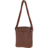 Gabicci Mens Leather Messenger Bag Tan: GB-64952