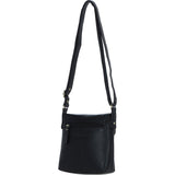 Ashwood Leather Crossbody Bag Black: M-83