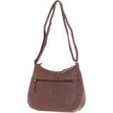 Ashwood Leather Ladies Hobo Shoulder Bag Cognac: Shannon