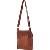 Vintage Small Leather Travel Shoulder Bag Honey Tan – G24