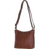 Ashwood Leather Crossbody Bag Tan: M-86